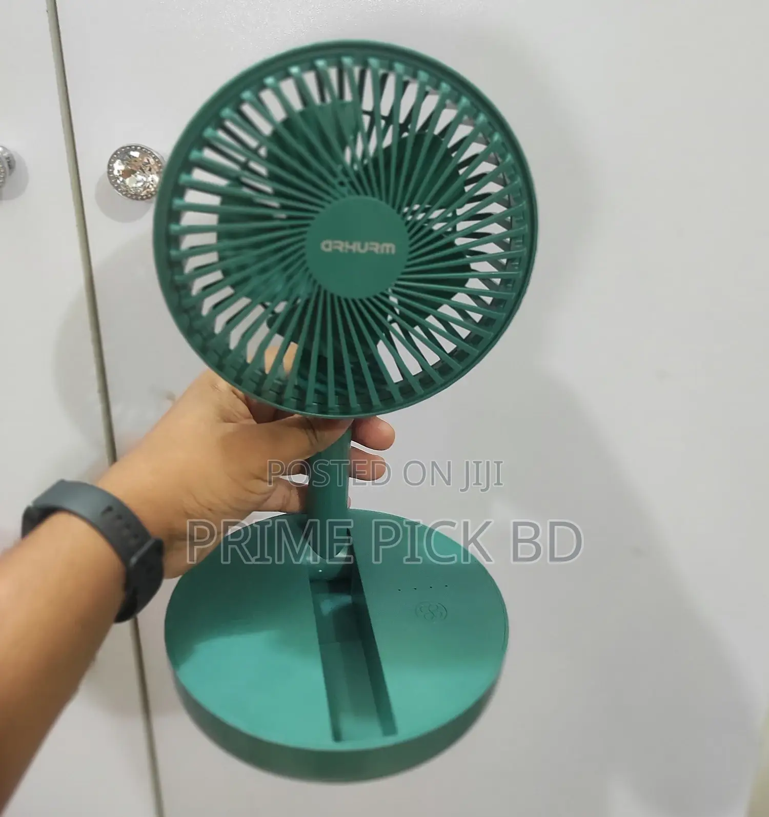 Rechargeable 5-Inches Folding Fan Hcz21 | 2000mah Battery