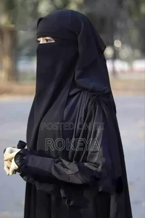 Borka Dubai Cherry With Hijab