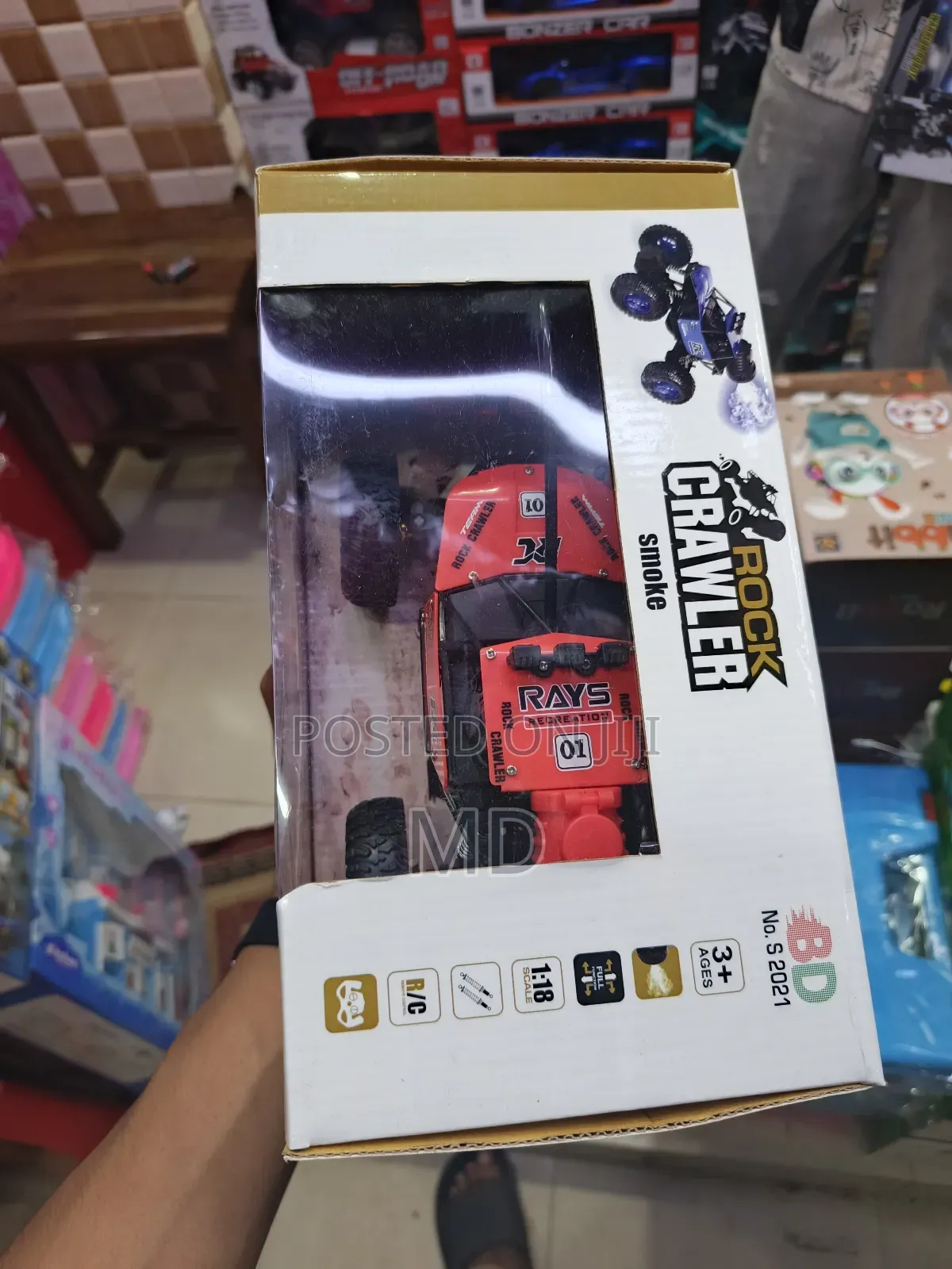 Heavy Duty Rc Rock Crawler Off-Road Remote Control Car -