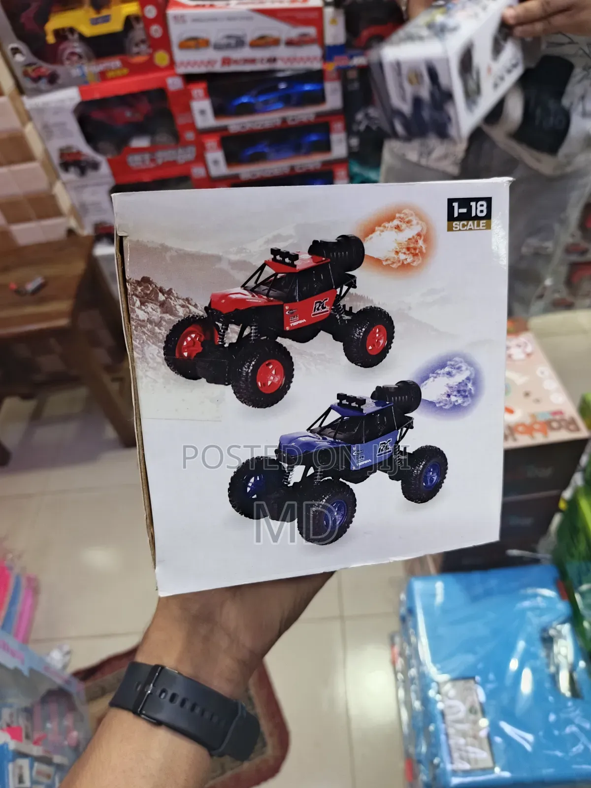 Heavy Duty Rc Rock Crawler Off-Road Remote Control Car -