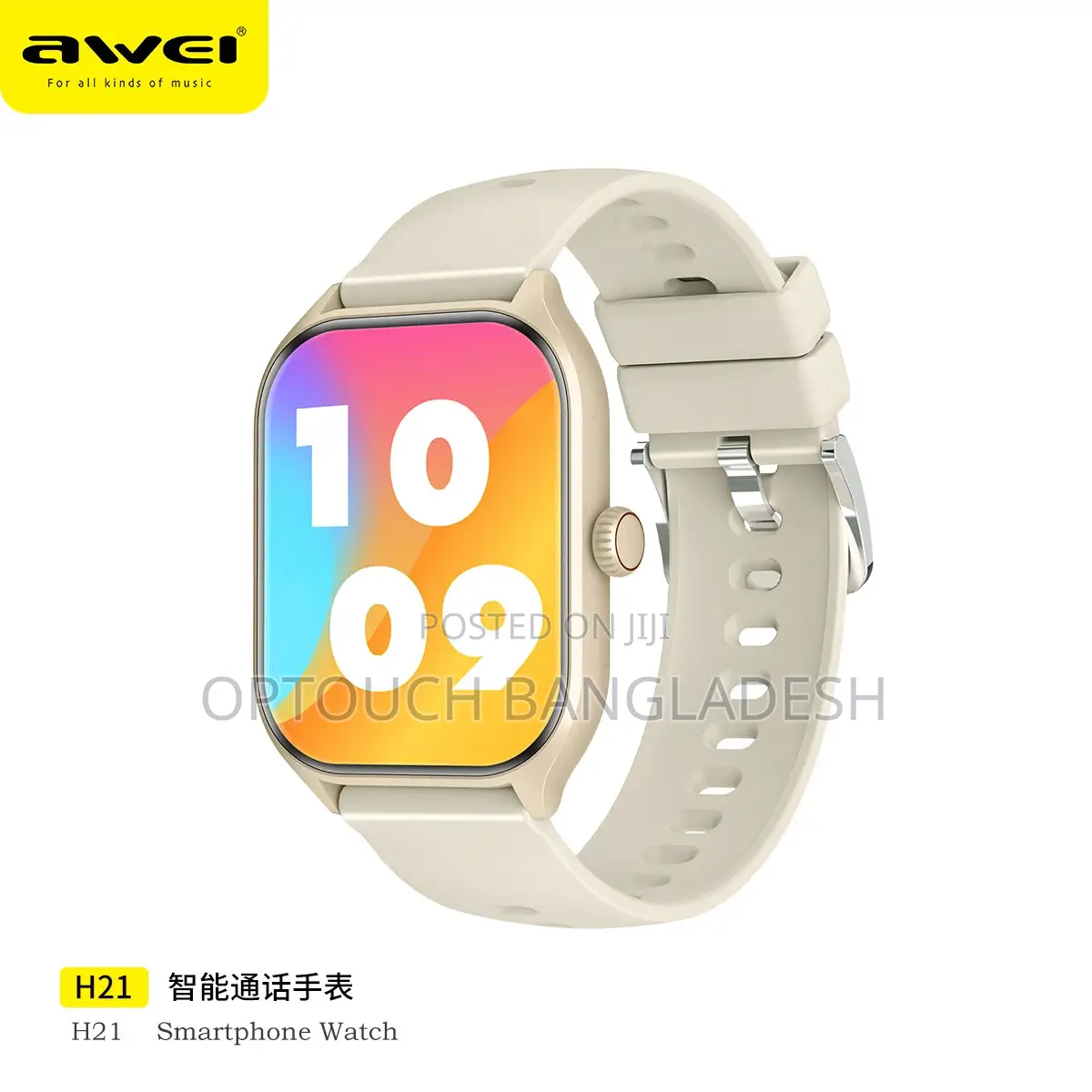 Awei Cwaterproof Full Screen Sport Smart Watch