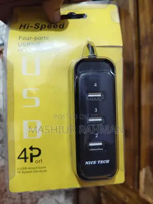 Photo - 4-Port Usb 2.0 Hub With Topload Port – Plug Play