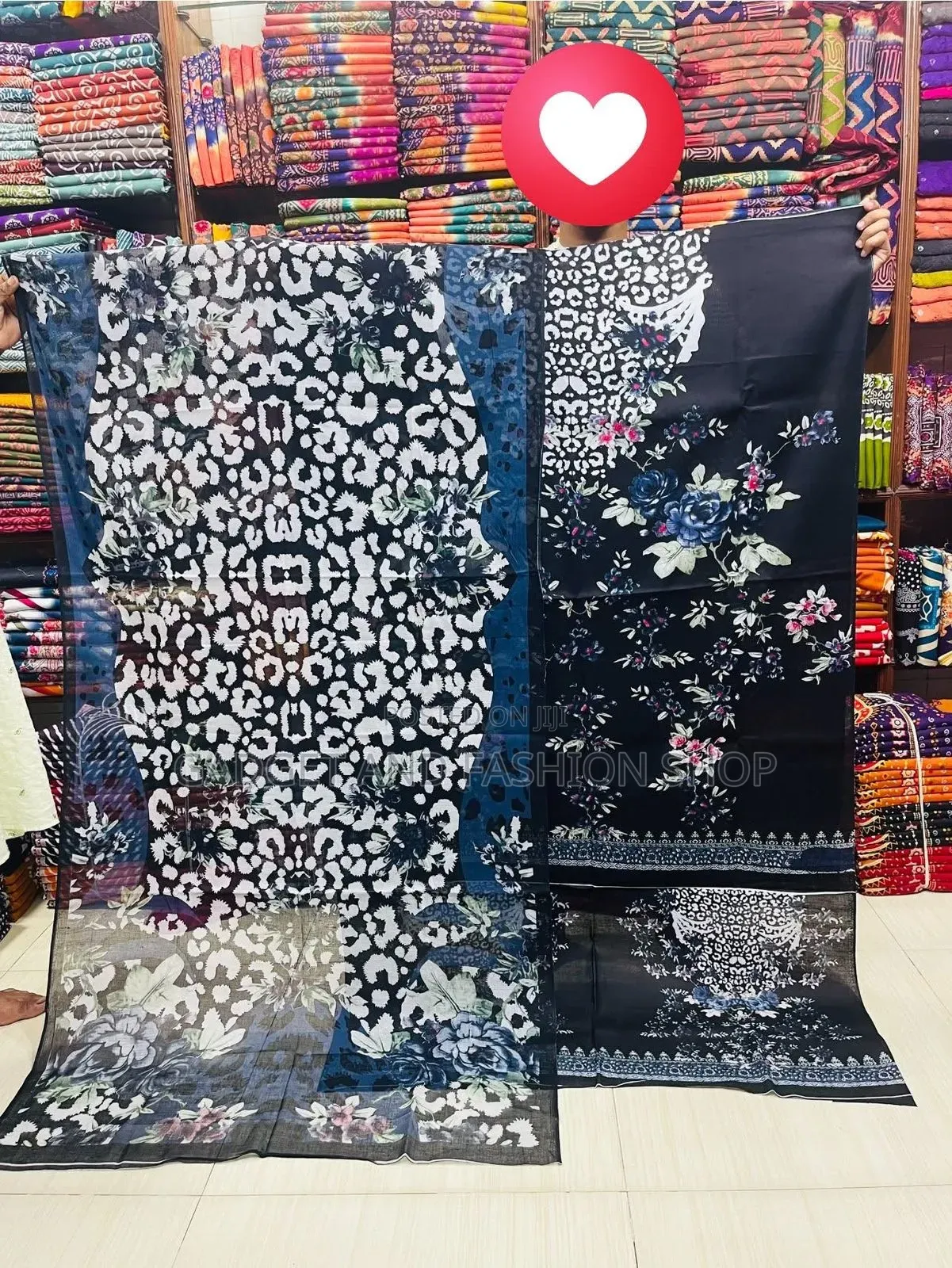 Digital Print Cotton Three Piece Collection