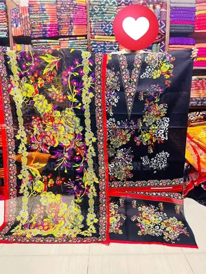 Digital Print Cotton Three Piece Collection