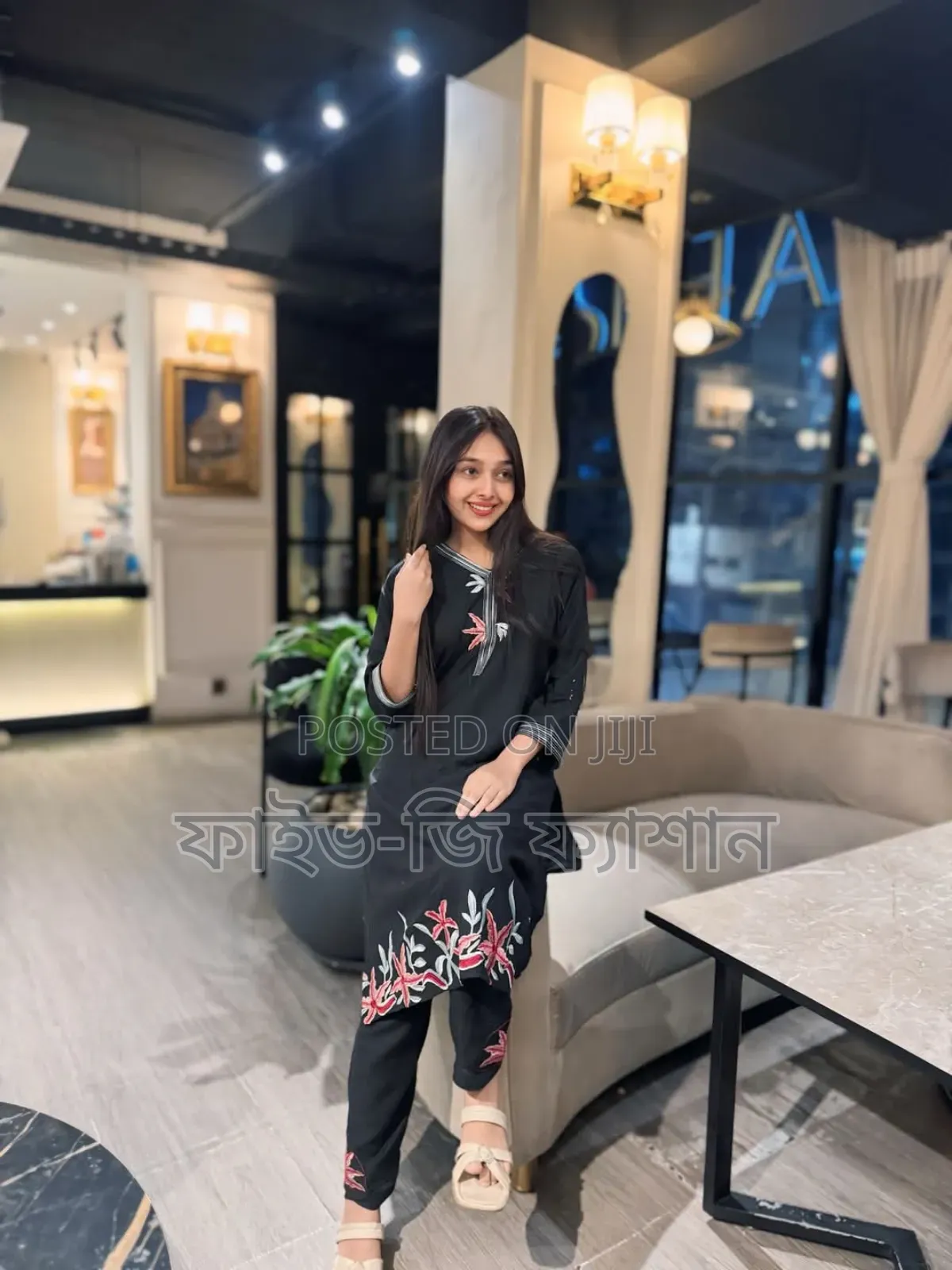 Embroidery Cotton Co-Ord Set