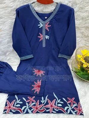 Embroidery Cotton Co-Ord Set