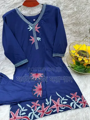 Embroidery Cotton Co-Ord Set