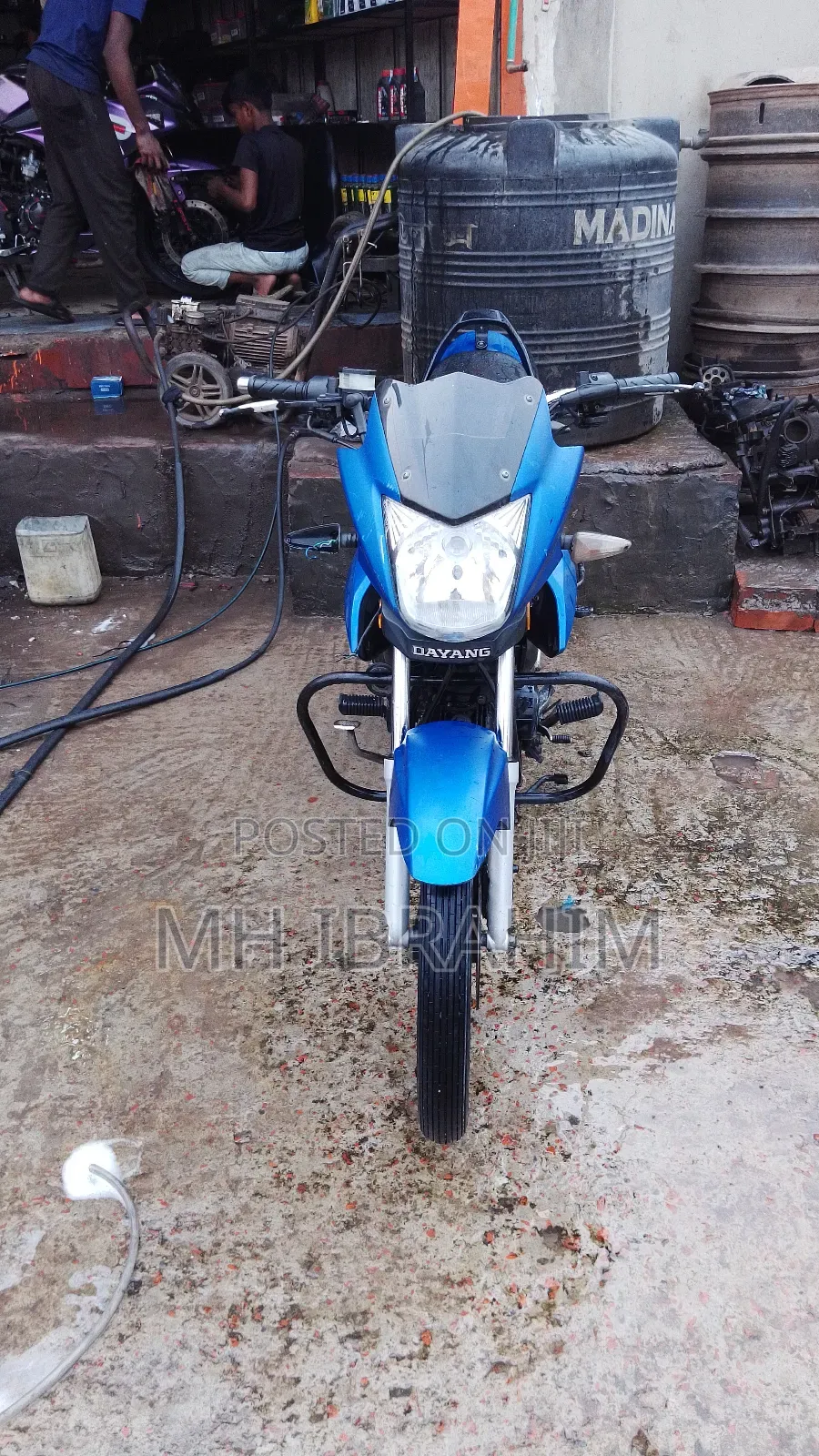 Motorcycle 2022 Blue