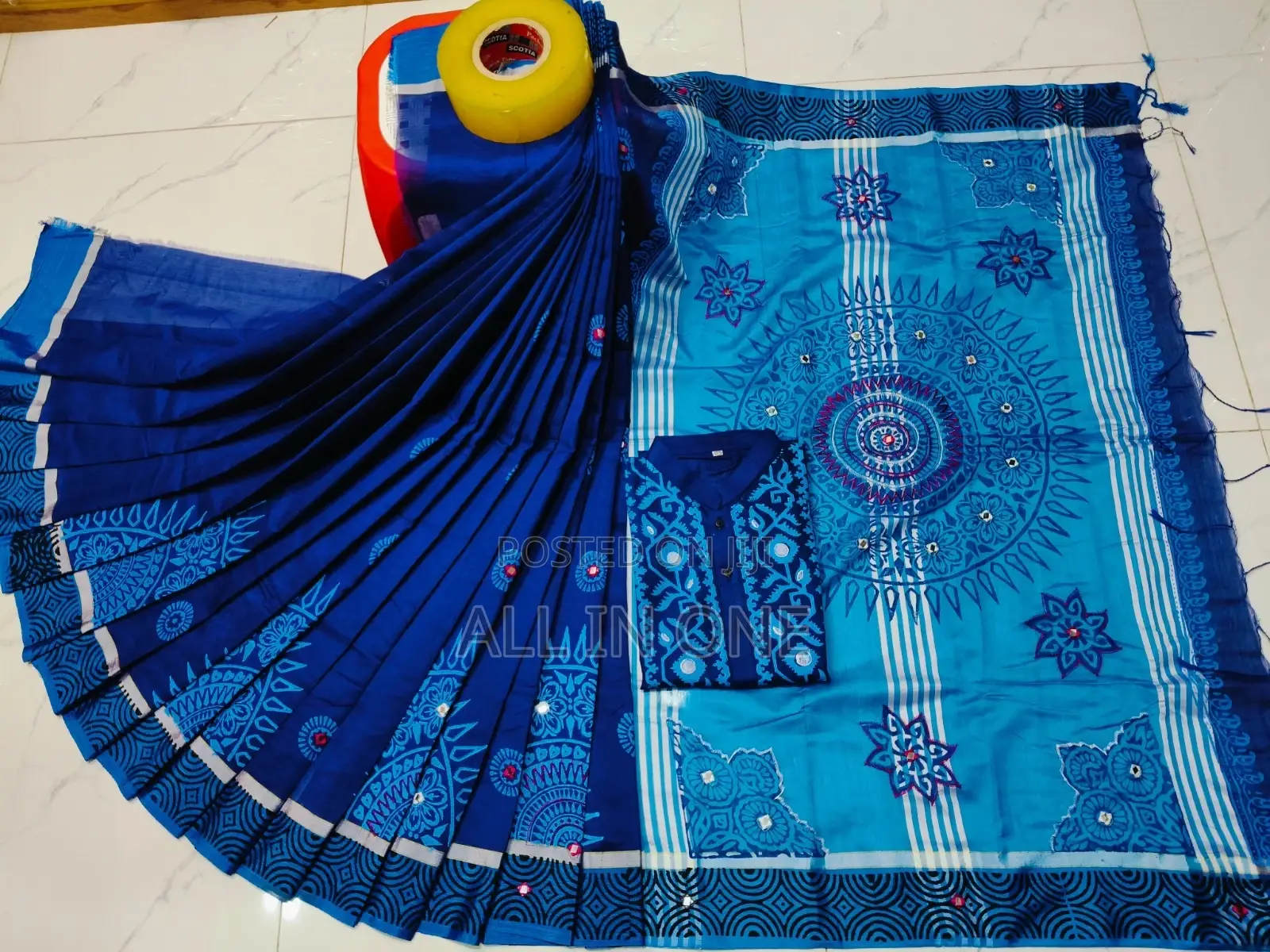 Blouse Piece and Sharee Panjabi