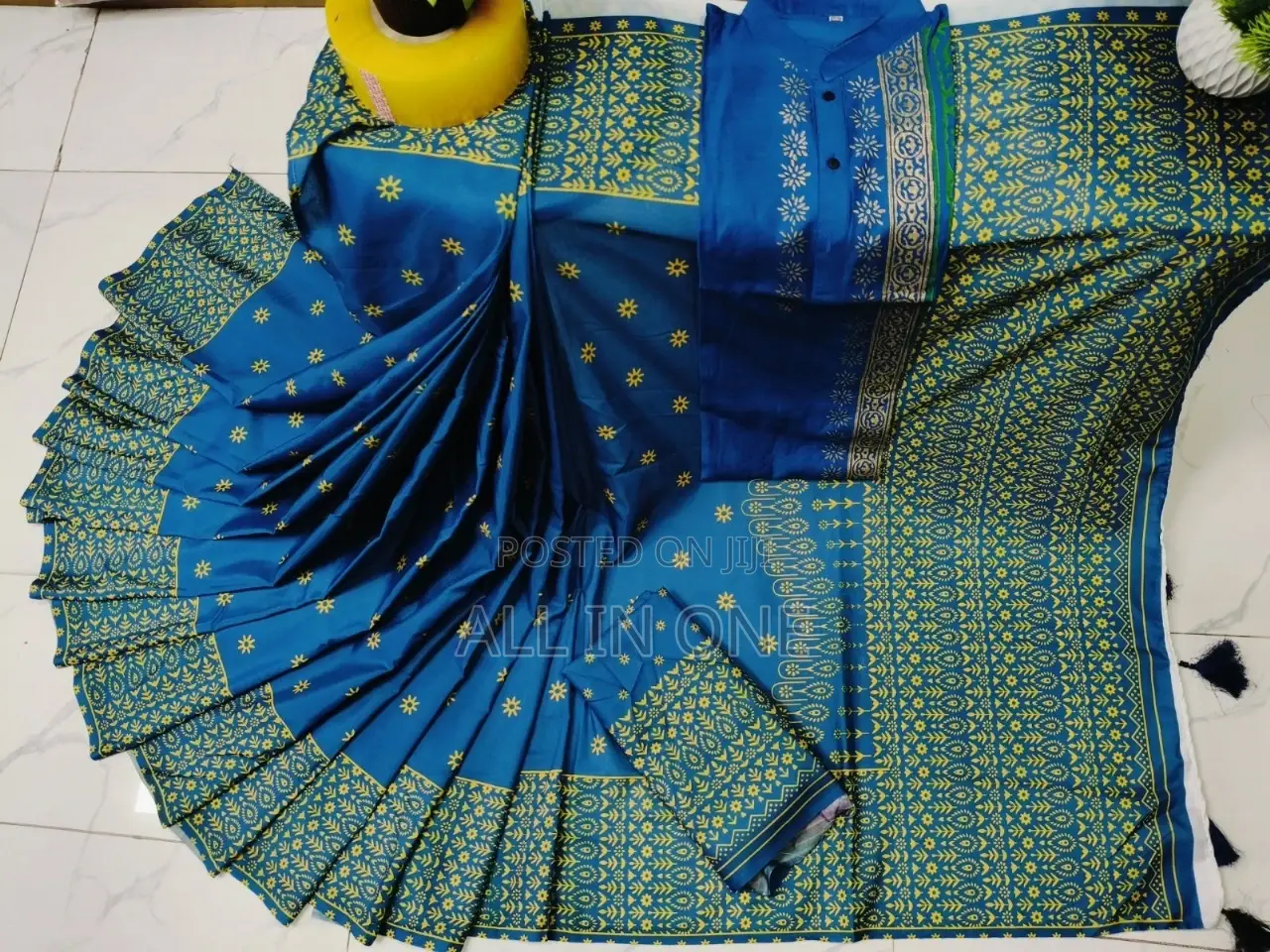 Blouse Piece and Sharee Panjabi