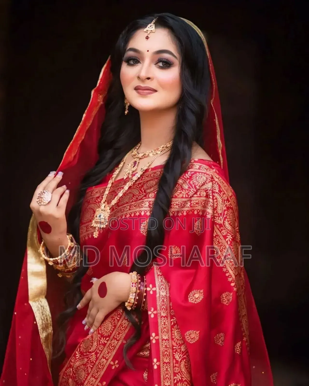 Japani Silk Skin Print Sharee With Blouse Piece