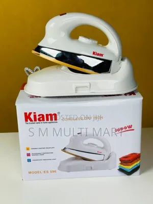 Photo - Kiam Es596 1000w Cordless Electric Dry Iron