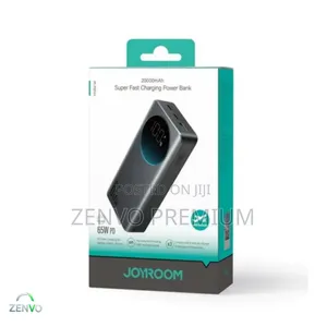 Joyroom 65w Power Bank 30000mah- Black
