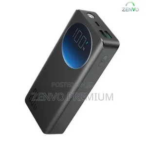 Joyroom 65w Power Bank 30000mah- Black
