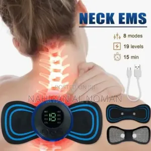 Photo - Smart Mini Neck Massager Portable Electronic Stick Double