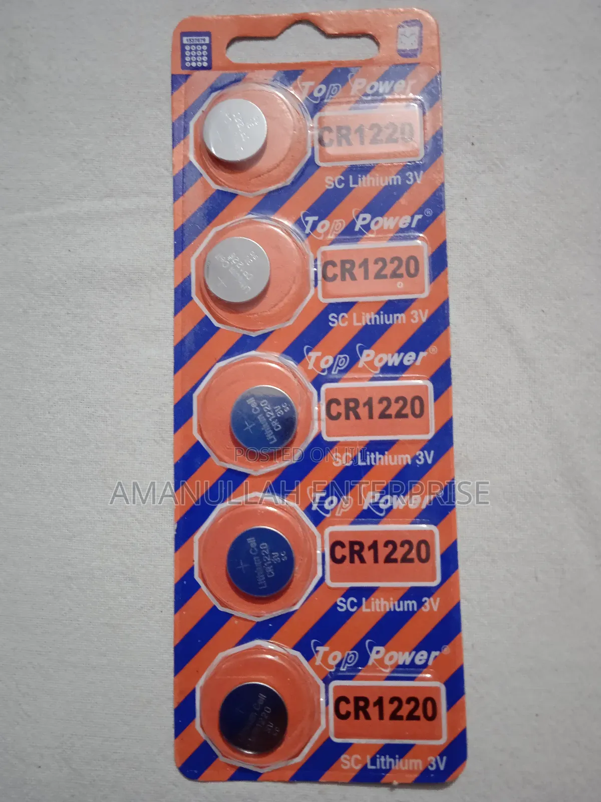 Coin Battery Cr-1220/ Tablet Battery Cr-1220