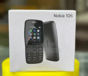 New Nokia 106 Black