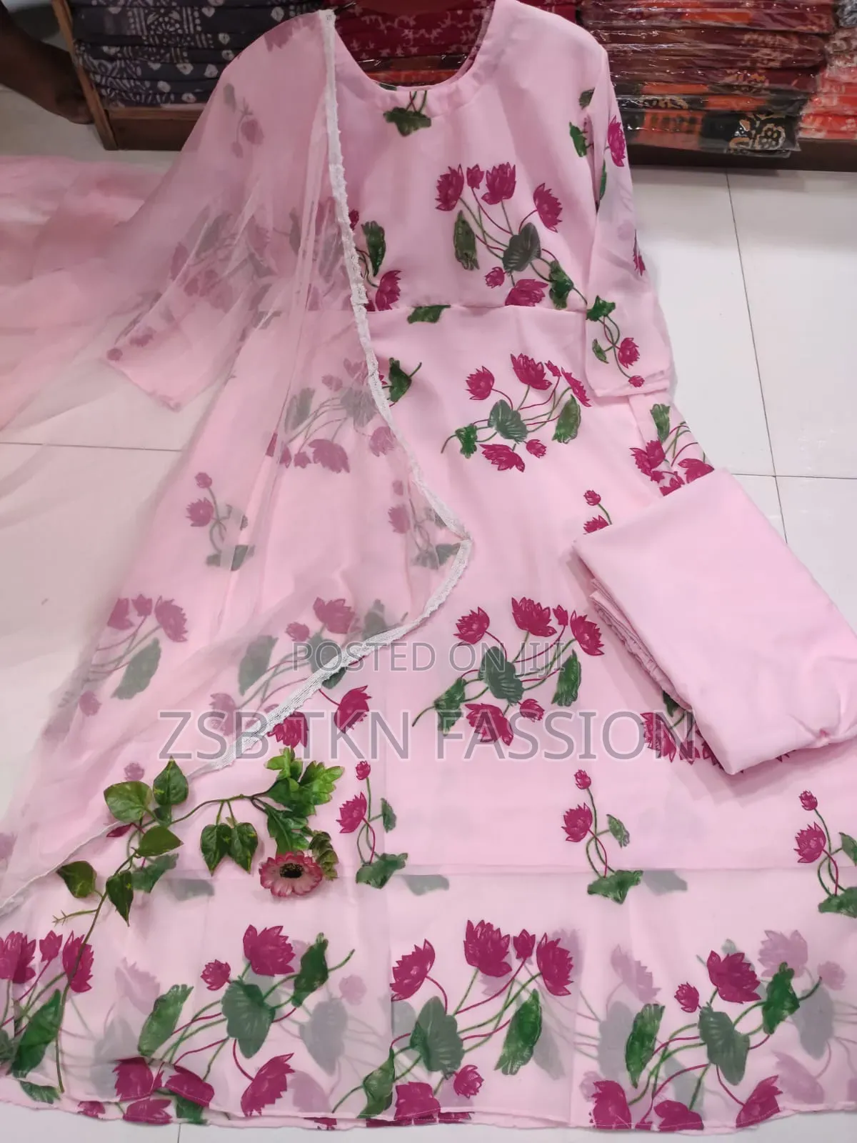Readymade Gown Three Piece New Update