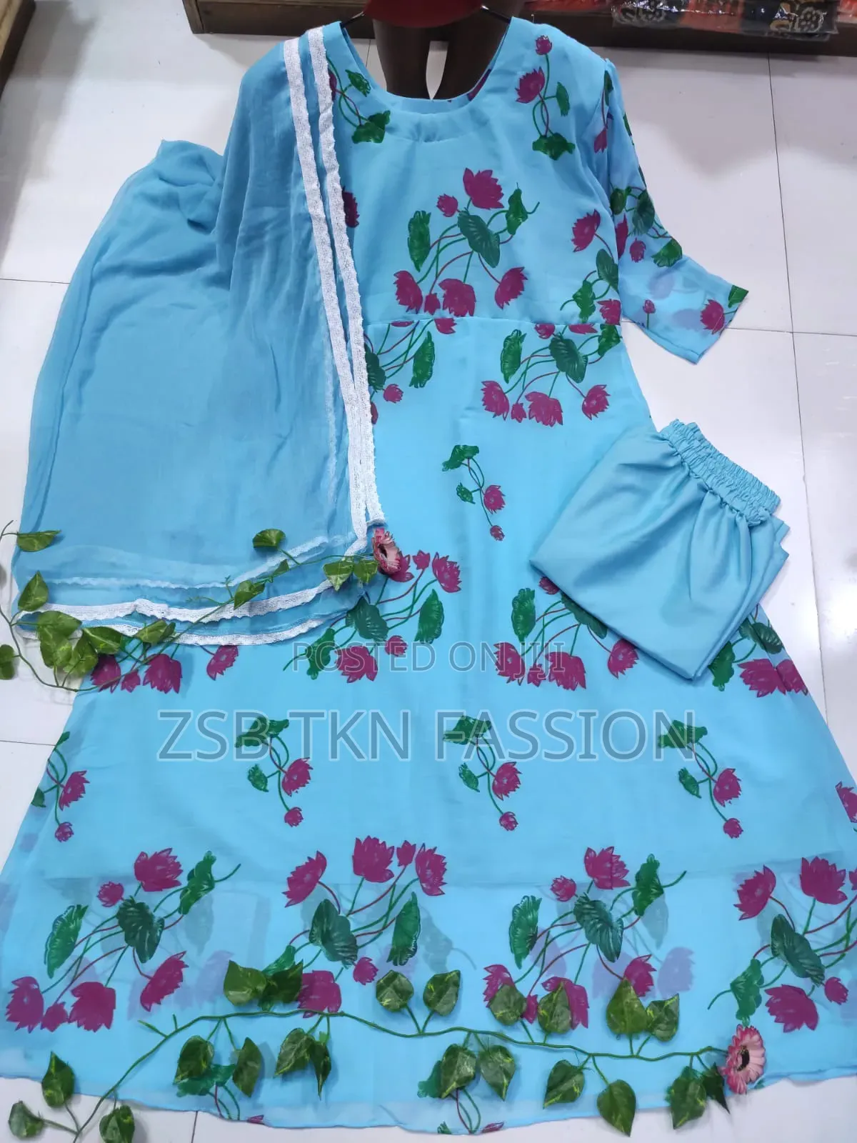 Readymade Gown Three Piece New Update