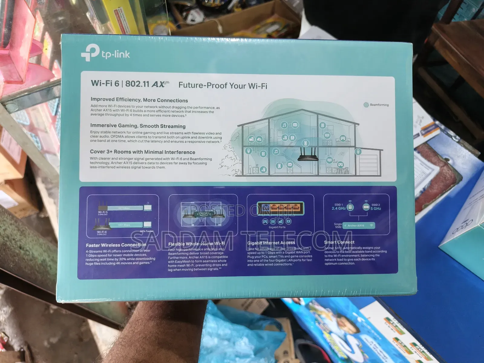 Tp-link Archer Ax15 Ax1500 Dual-band Gigabit Wi-fi 6 Router