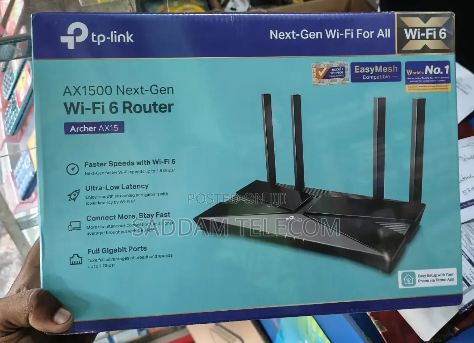 Tp-link Archer Ax15 Ax1500 Dual-band Gigabit Wi-fi 6 Router