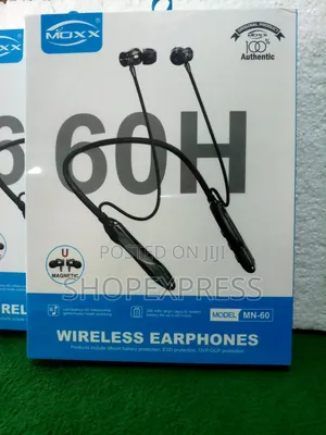 Moxx Mn-60 Wireless Neckband (60 Hour Music)