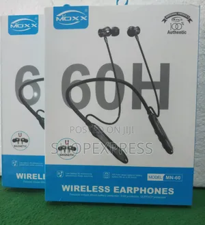 Moxx Mn-60 Wireless Neckband (60 Hour Music)