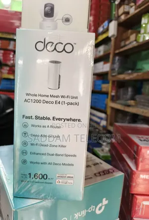 Tp-Link Deco E4 Ac1200 Whole Home Mesh Wi-Fi Unit (1 Pack)