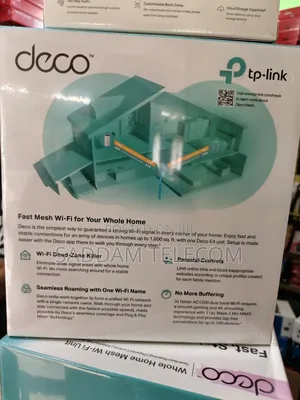 Tp-Link Deco E4 Ac1200 Whole Home Mesh Wi-Fi Unit (1 Pack)