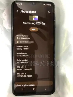 Photo - Samsung Galaxy F23 128 GB Blue