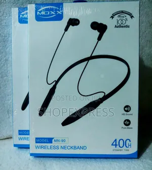 Photo - Moxx Mn-90 Wireless Neckband (400 Hour)