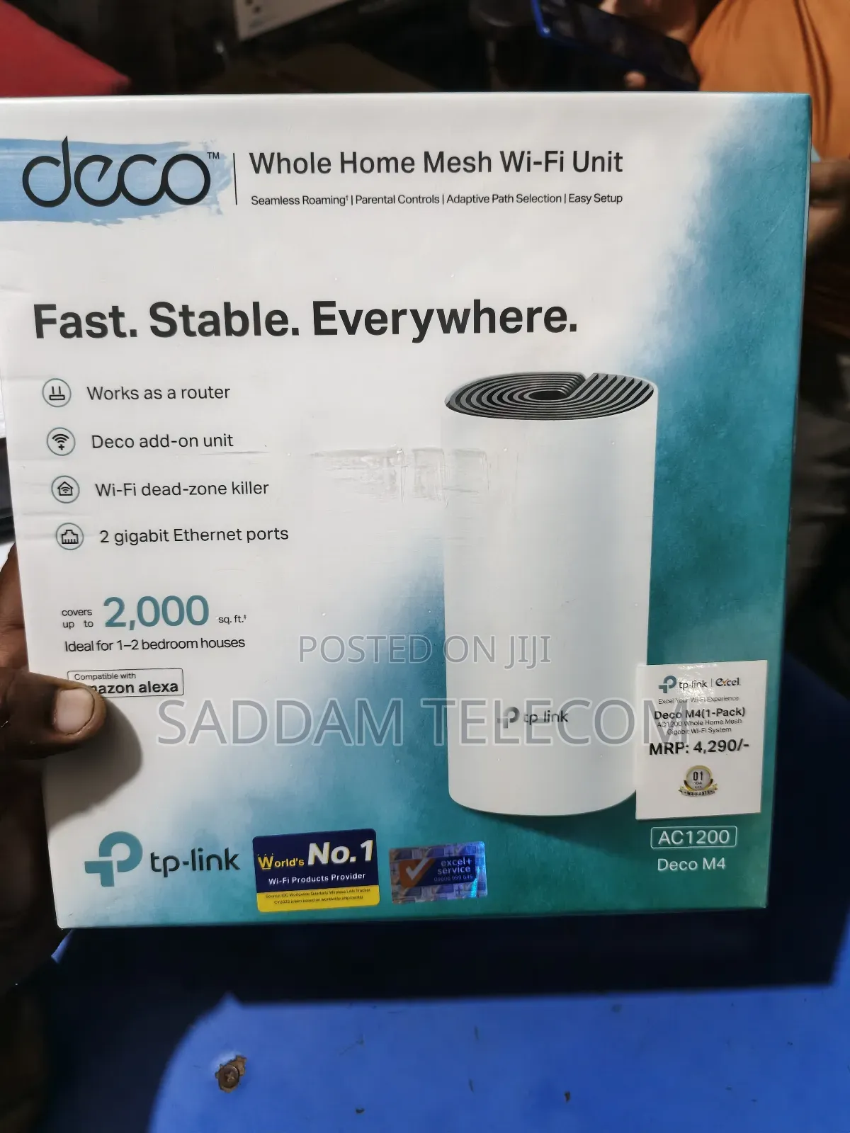 Tp-Link Deco M4 (Single Pack) Ac1200 Dual-Band Router