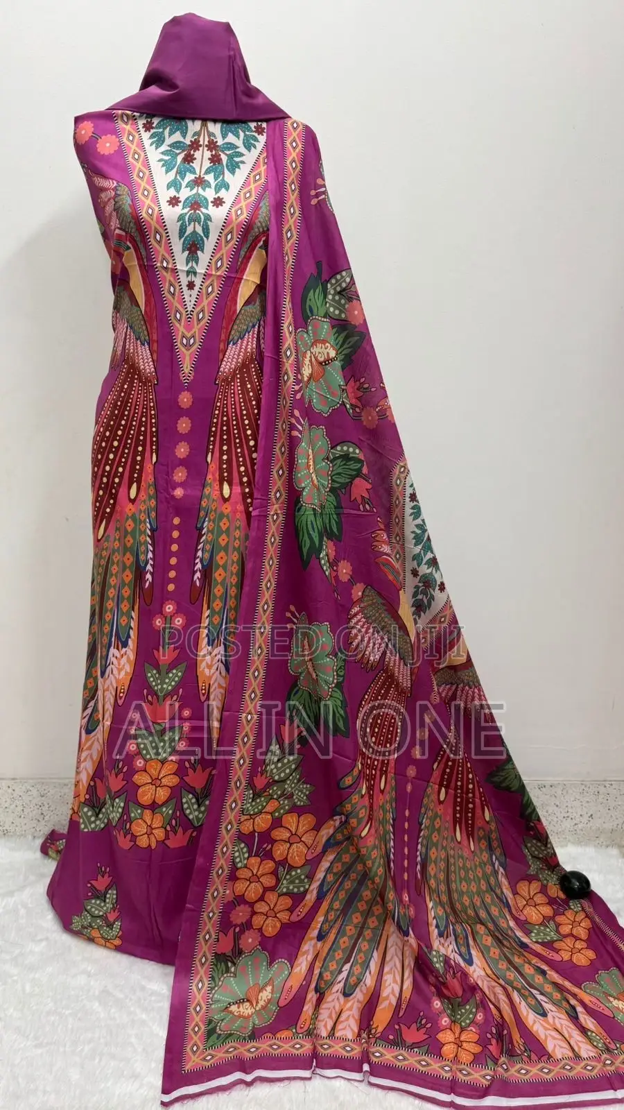 Digital Print Cotton Three Piece