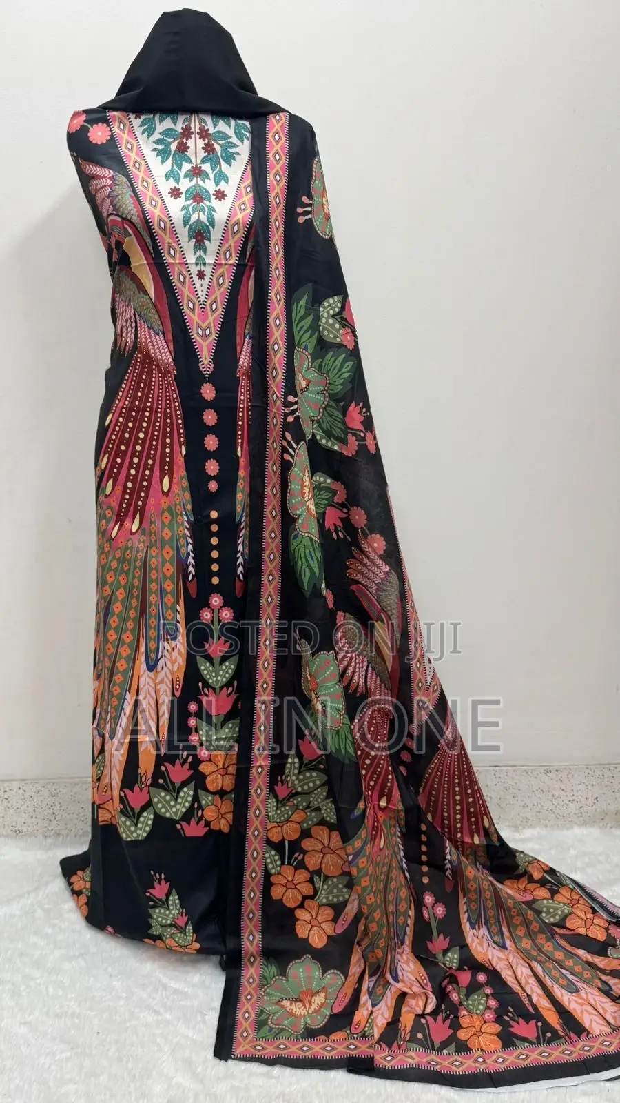 Digital Print Cotton Three Piece