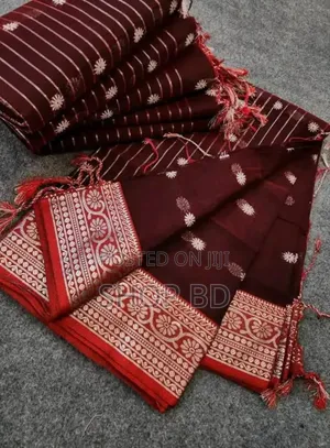 Photo - Half Silk Nokshi Pair Sharee