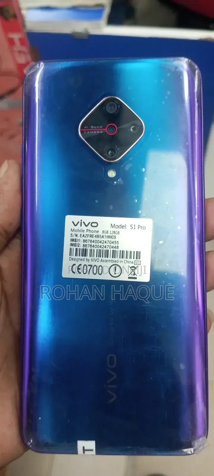 Vivo S1 Pro 128 GB Blue