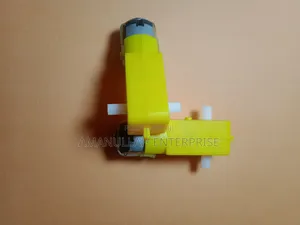 Photo - Dc Gear Motor, Which Is a Combination of a Standard Dc Motor