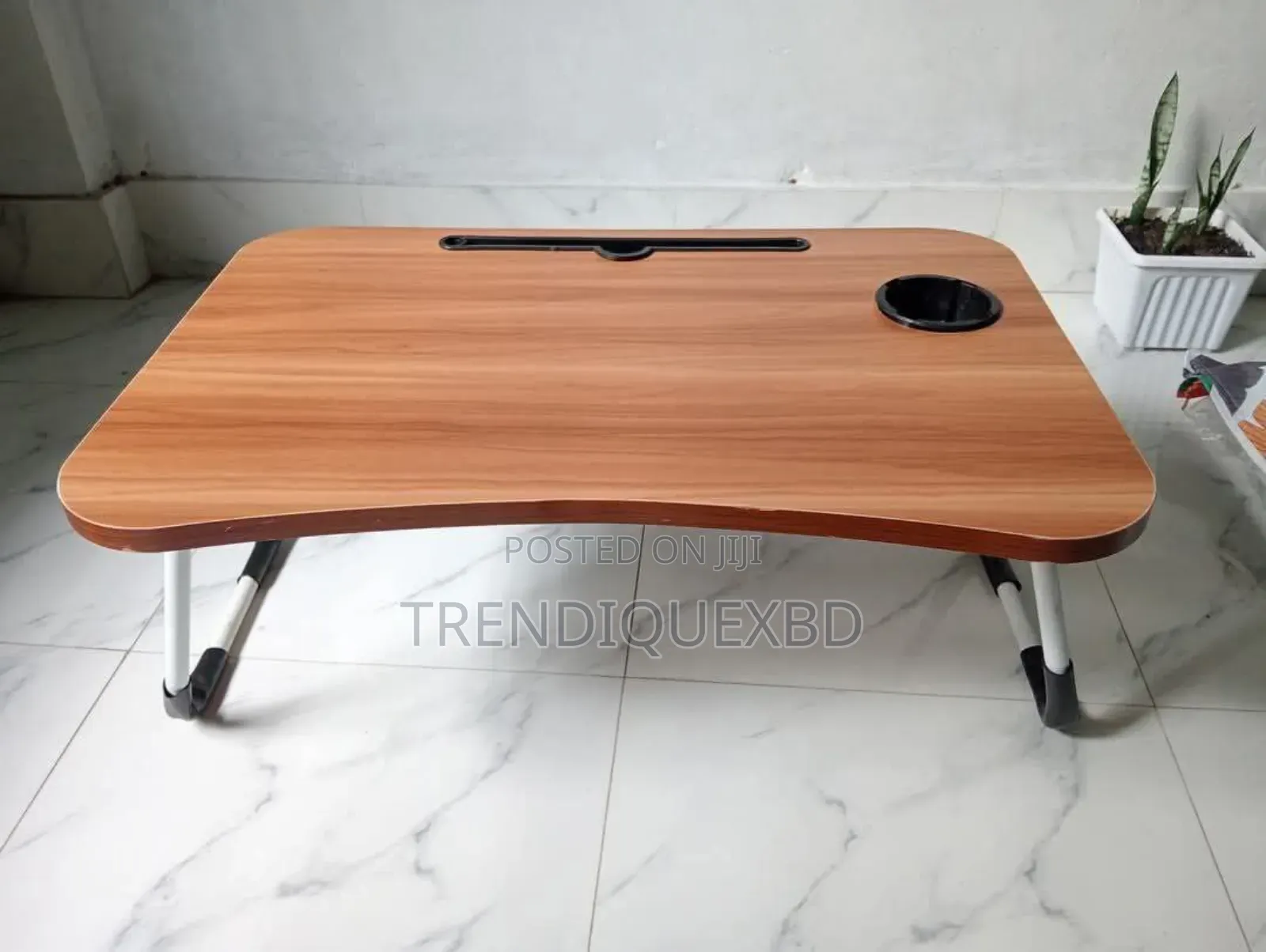 Multi-functional Folding Laptop Table – Mdf Metal