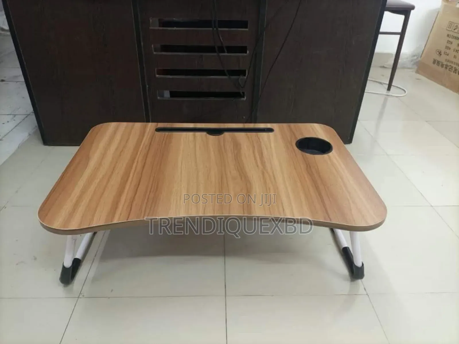 Multi-functional Folding Laptop Table – Mdf Metal