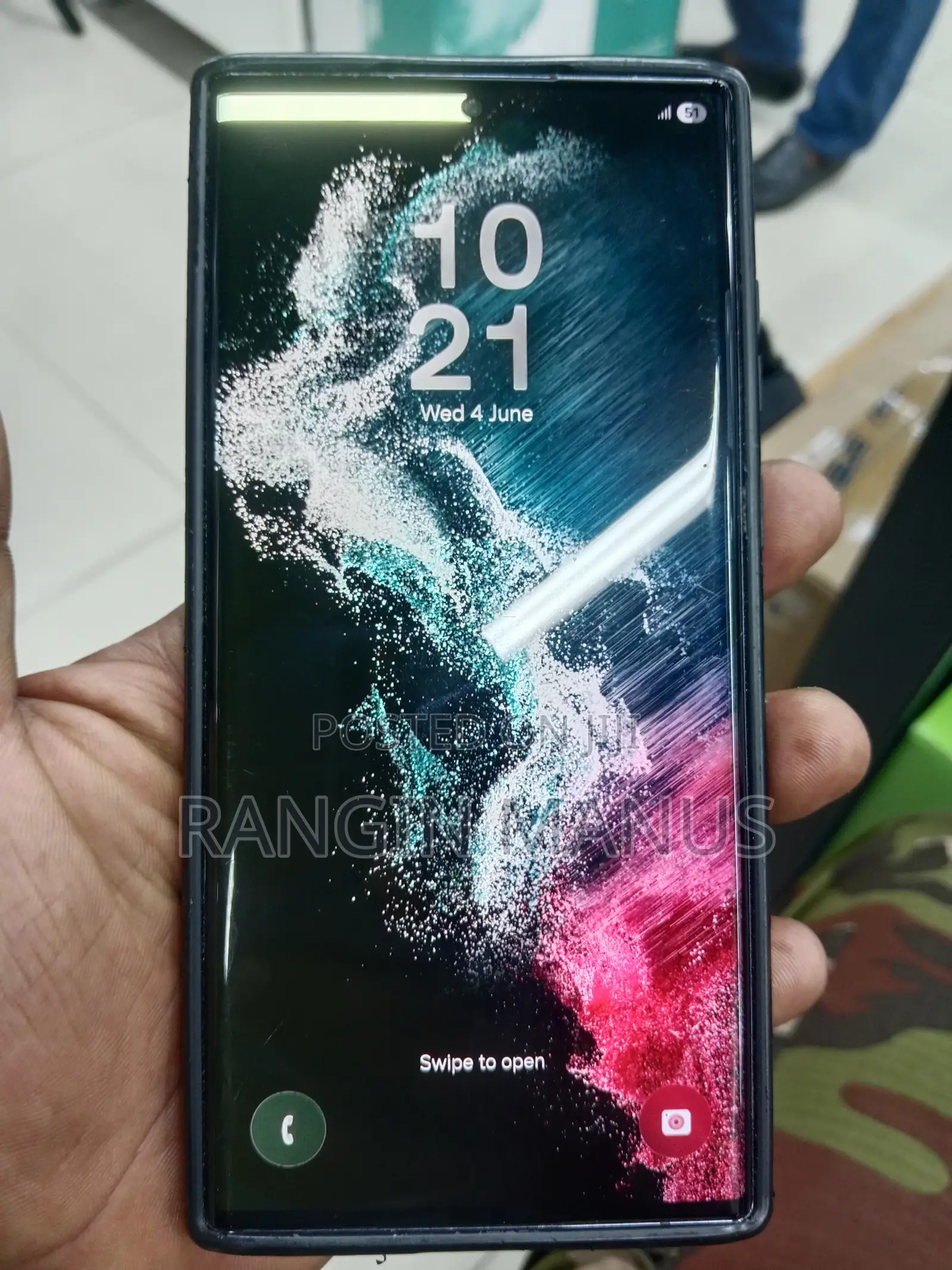 Samsung Galaxy S22 Ultra 5G 128 GB Black