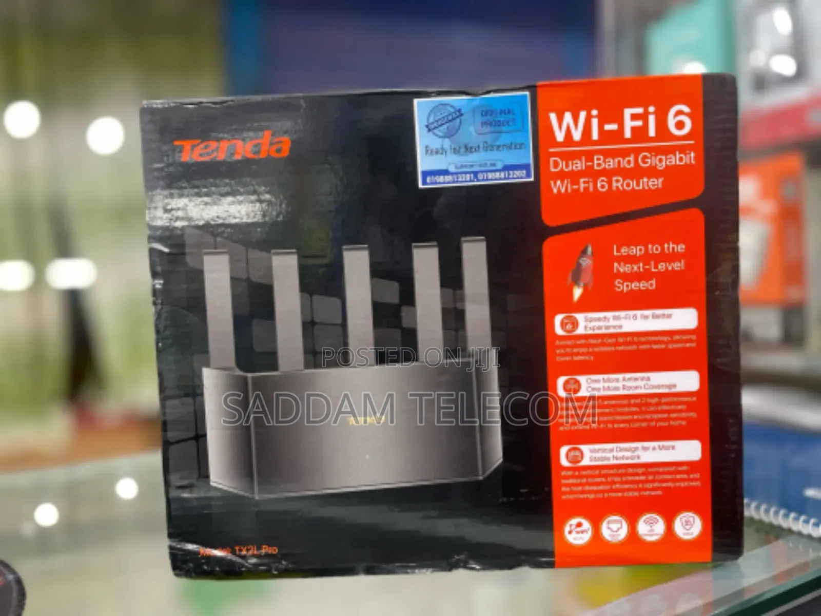 Tenda Tx2l Pro Ax1500 Dual-Band Gigabit Wi-Fi 6 Router