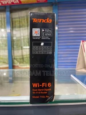Tenda Tx2l Pro Ax1500 Dual-Band Gigabit Wi-Fi 6 Router