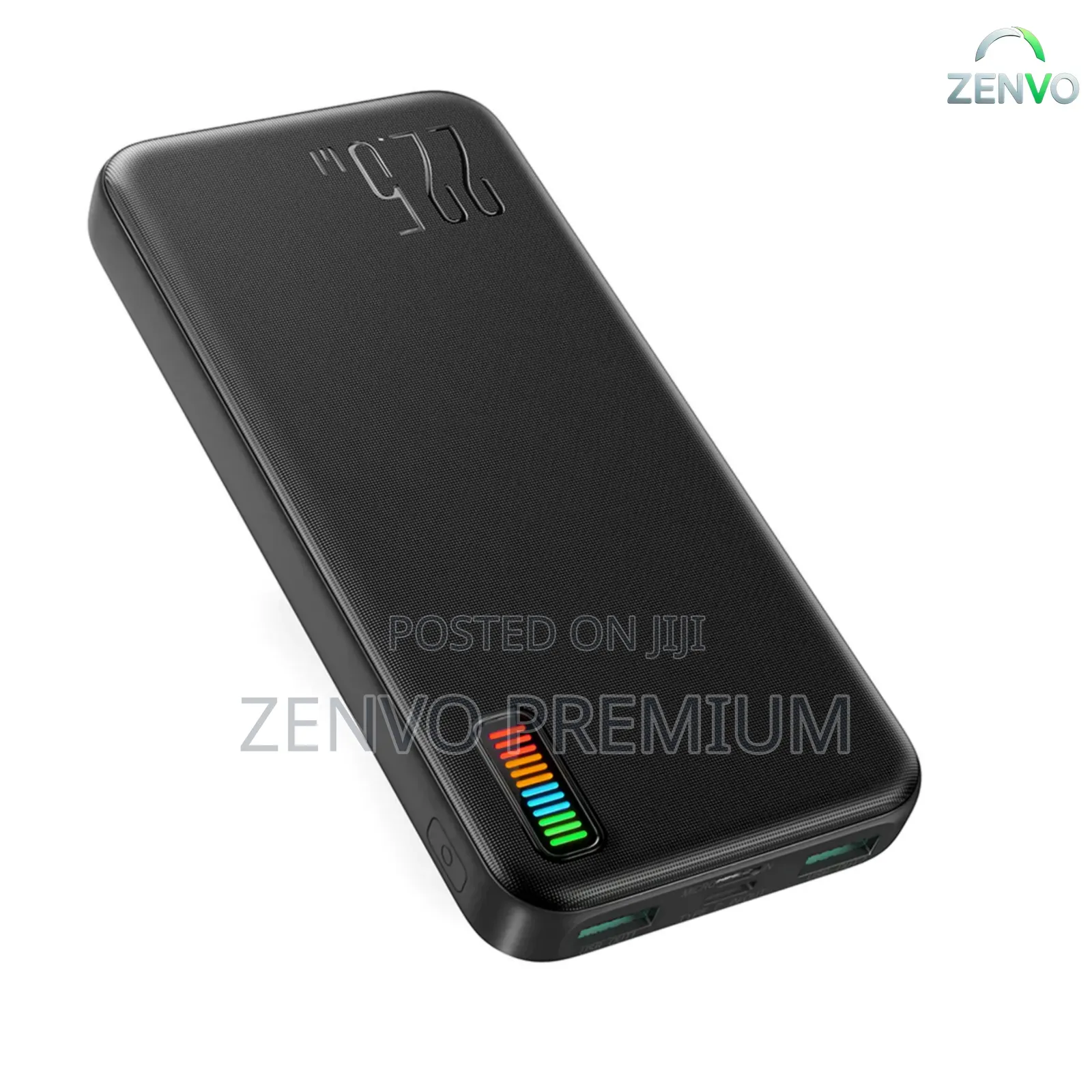 Joyroom 10000mah 22.5w Fast Charging Power Bank- Black Color