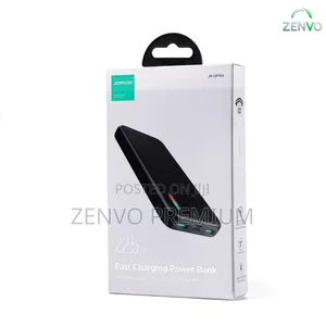 Joyroom 10000mah 22.5w Fast Charging Power Bank- Black Color