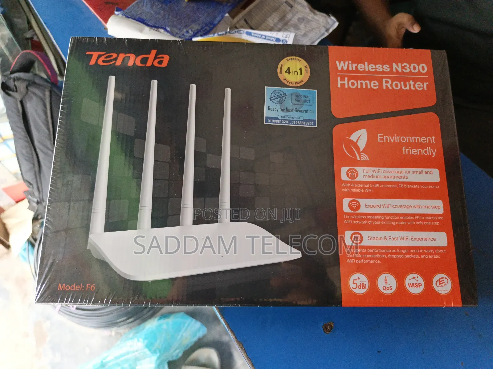 Tenda Wi-fi Tenda F6 4-antenna Wireless Router