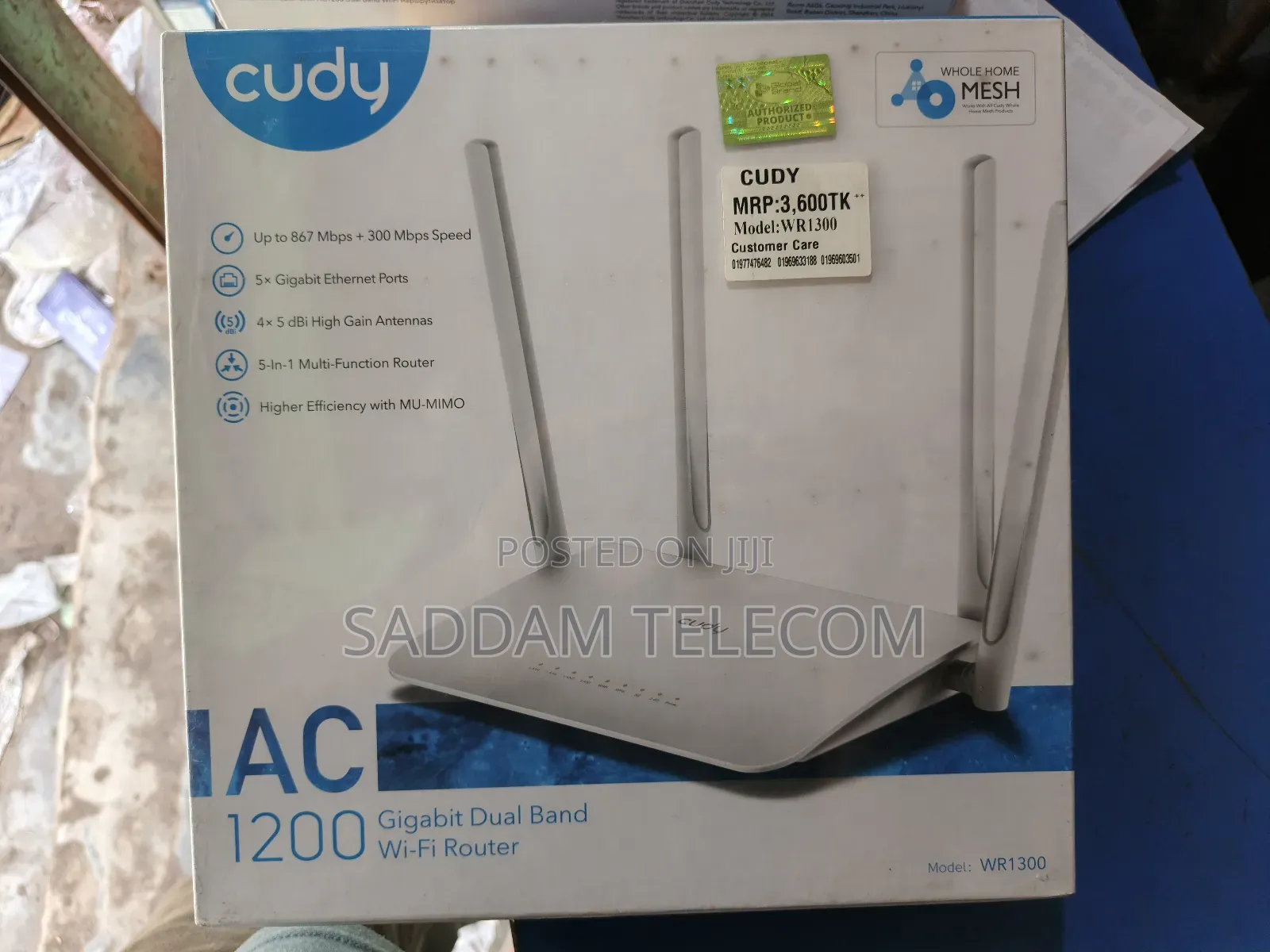 Cudy Wr1300 Gigabit Dual-band Wi-fi Router