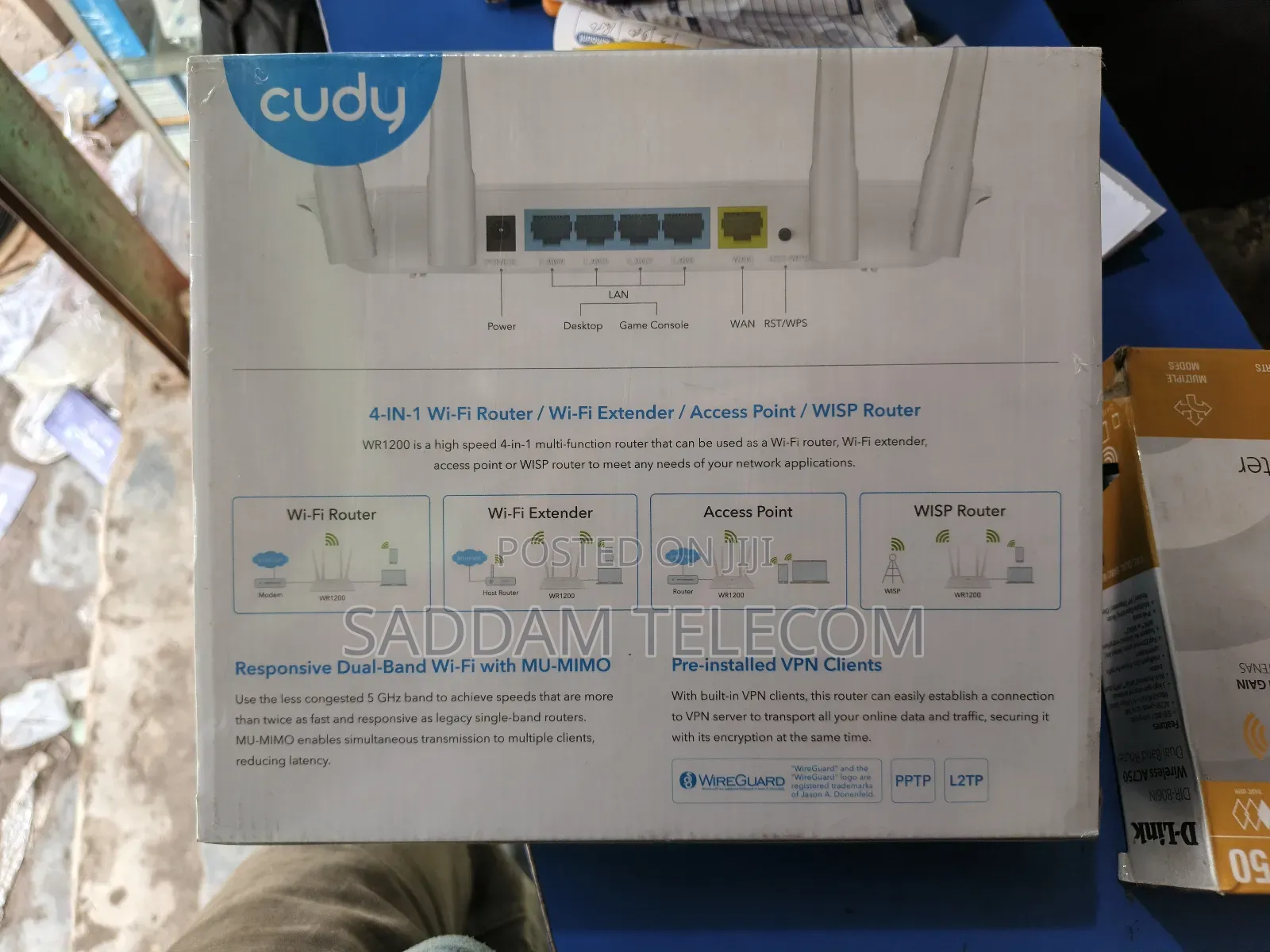 Cudy Wr1200 Ac1200 Dual Band Wi-fi Router