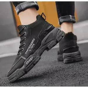 Men's High-Top Sporty Sneakers | Stylish Comfortable