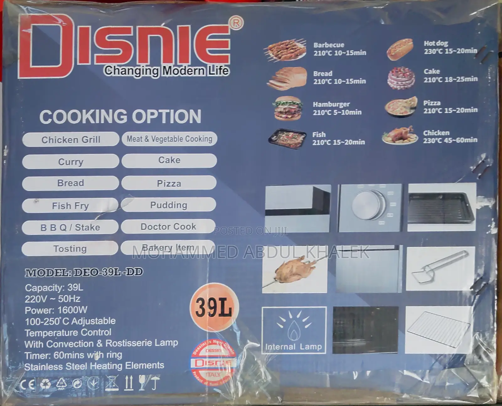 Multi Function Oven