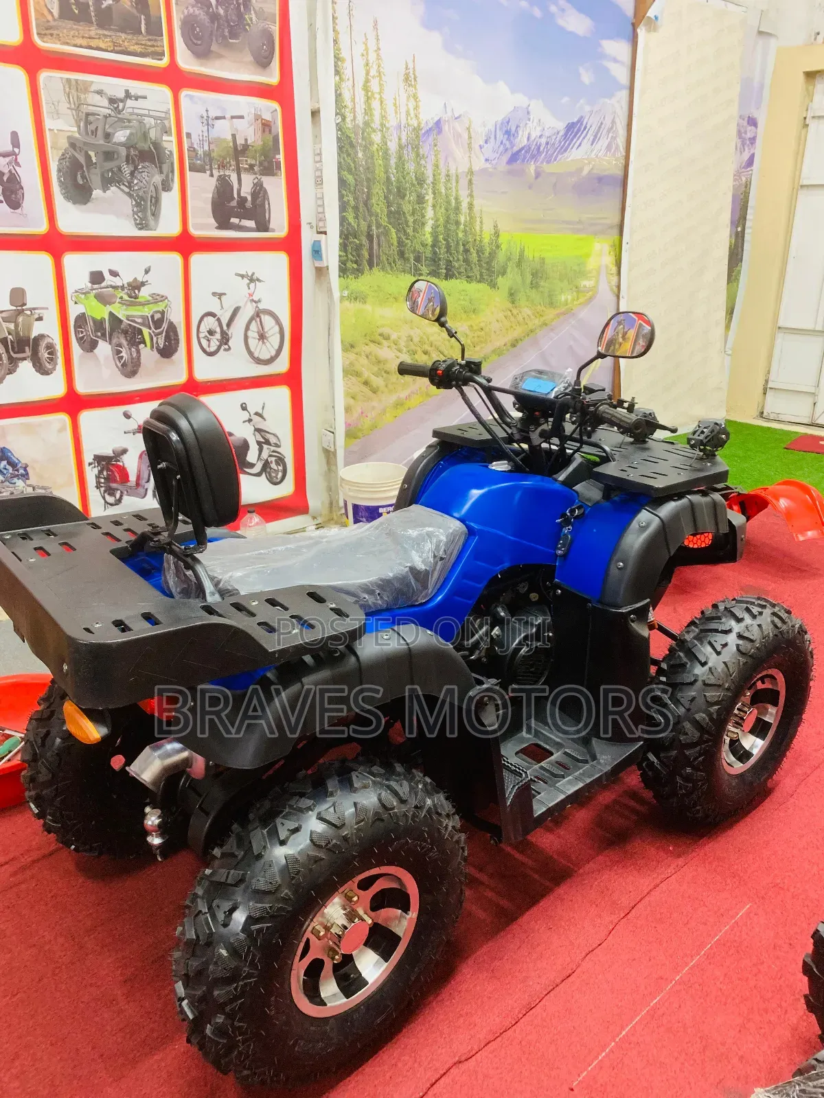 New Zongshen ZT3F 2025 Blue